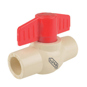 Valvula de Paso Esfera Bola de CPVC de 1/2"