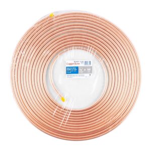 Tubo de cobre flexible, 3/8