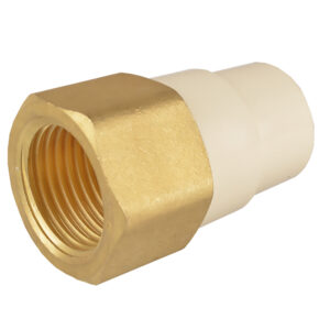 Conector hembra de CPVC 3/4" rosca interior metalica iusa