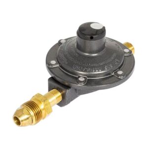 Regulador para tanque de Gas LP con Tuerca y Niple de Conexion