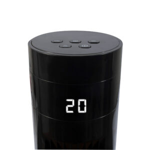 Ventilador de Torre de 42" 110cm Negro Control y Temporizador