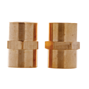 Pack de 2 Conexion Cople de Aire 1/4"