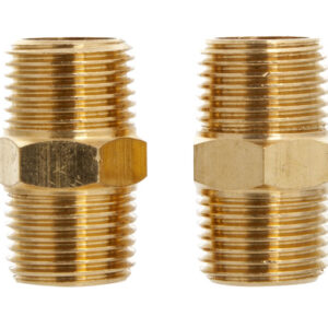 Pack de 2 conexiones niple macho Aire 1/4"