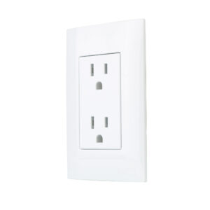 Placa Armada Contacto Doble Blanco Aksi