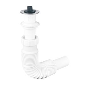 Cespol flexible lavabo con contra polipropileno 1-1/4"