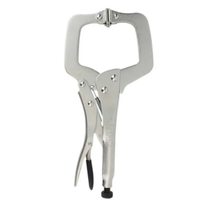 Pinza de presion tipo "C" de 11" con mordaza autoajustable