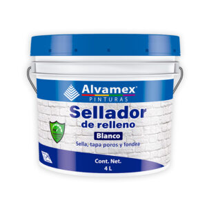 Sellador Vinilico de Relleno Blanco Galon 4L