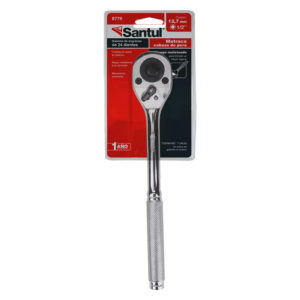 Matraca Cabeza de pera cuadro 1/2" Santul