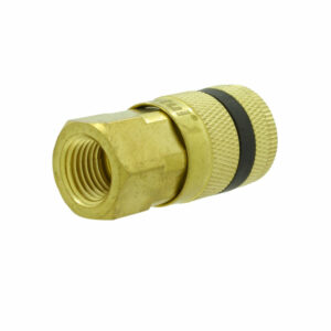 Cople de laton cuerda 1/4 NPT hembra para Compresor Manguera de Aire