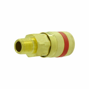 Cople de laton cuerda 1/4 NPT macho para Compresore Manguera de Aire