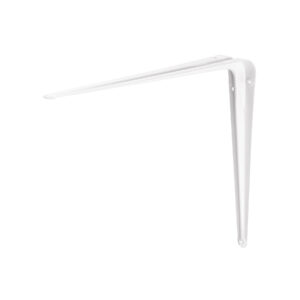 Mensula de acero 10x12" 25x30cm Blanca