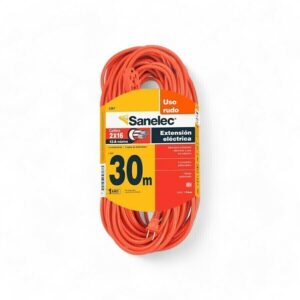 Extension electrica uso rudo de 30m calibre 16