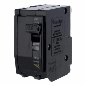 Interruptor termomagnetico 2 polos de 30A Pastilla Sanelec