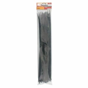 Cincho plastico 45cm x 4.8mm bolsa con 50 pzas Negro
