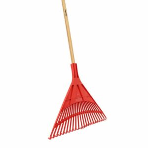 Escoba plastica jardin de 22 dientes 22" 49cm Rigida Santul