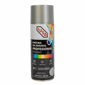 Pintura en Aerosol Aluminio brillante iusa