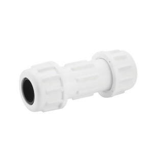 Cople Compresion PVC Hidraulico 1/2" Reparacion Union