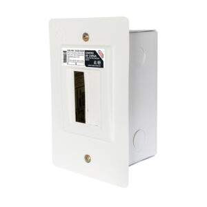 Centro de carga de empotrar 2 polos iusa blanco marfil