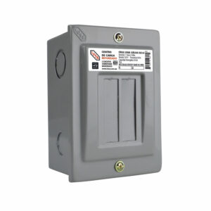 Centro de carga de sobreponer 2 polos iusa Reforzado