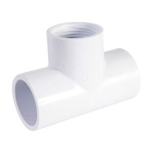 Tee con Conector Hembra de PVC Hidraulico 1/2"