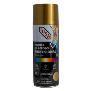 Pintura en Aerosol Oro Metalico iusa