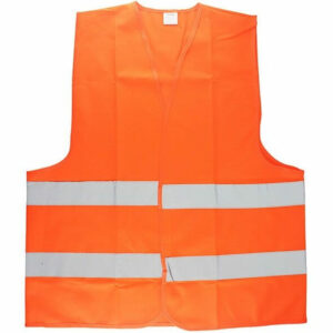 Chaleco de seguridad Alta visibilidad naranja