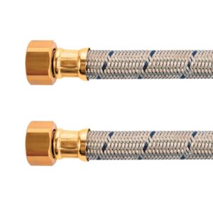 Manguera Calentador Conector Hembra de 1/2" 80cm