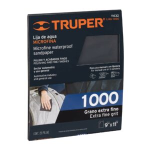 Lija de agua, grano 1000