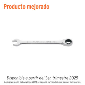 Llave combinada con matraca 13mm Truper