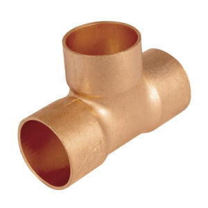 Tee de cobre sencilla 1/2" iusa