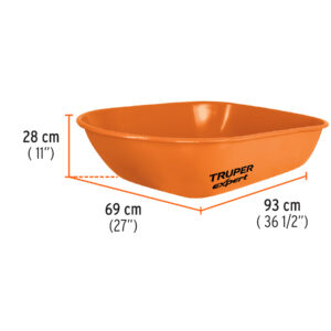 Carretilla 5.5 ft3 llanta poliuretano inponchable Truper Expert Reforzada