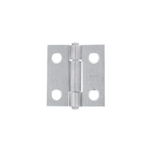 Bisagra rectangular 1", acero pulido