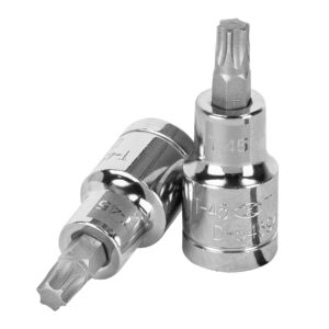 Dado punta Torx, cuadro 1/2", T-45