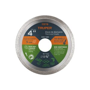 Disco de diamante Rin continuo de 4"