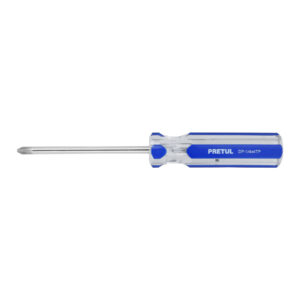 Desarmador punta Cruz Phillips 1/4 x 4" mango PVC Pretul