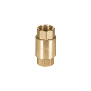 Valvula check con Resorte de laton de 1/2"
