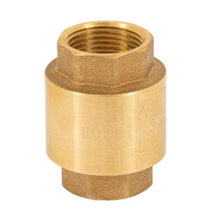 Valvula check con Resorte de laton de 3/4"