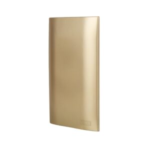 Tapa Placa ciega Color Champagne