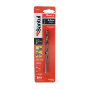 Broca de Metal 7/32" Alta Velocidad Oxido negro