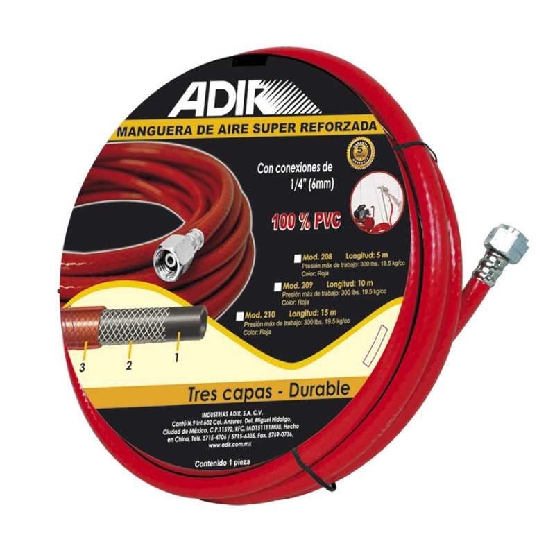 Manguera de Aire Compresor 10m 1/4" 300psi