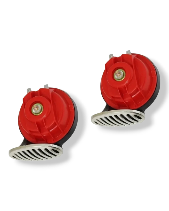 Claxox Universal para Auto 2 Tonos con Relevador Tipo Caracol