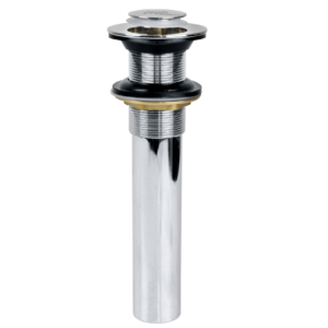 Contra para lavabo sin rebosadero sistema push 1-1/4"