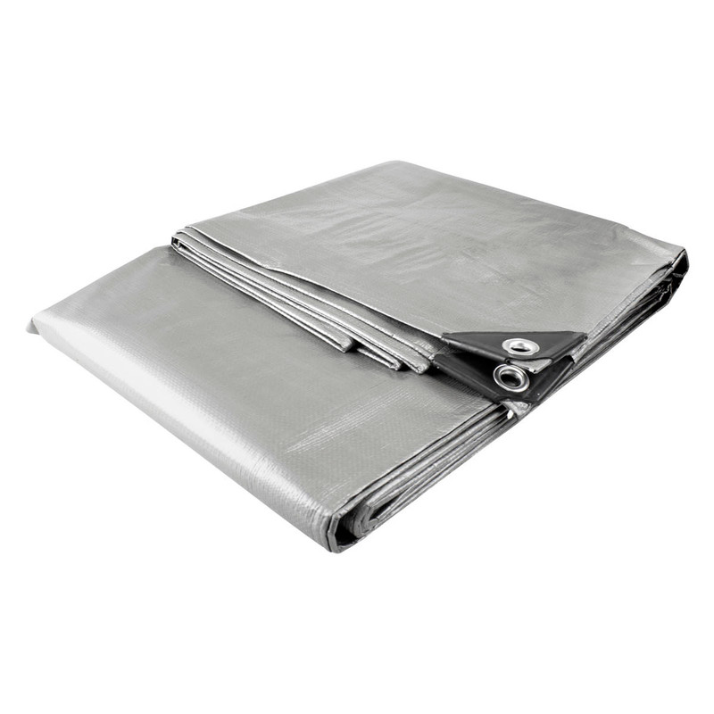 Lona Reforzada de 4x4m Gris