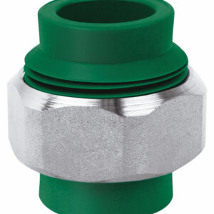 Tuerca union de PPR con metalico 1/2" 20mm