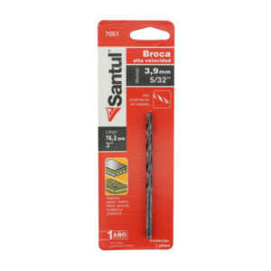 Broca de Metal 5/32" Alta Velocidad Oxido negro