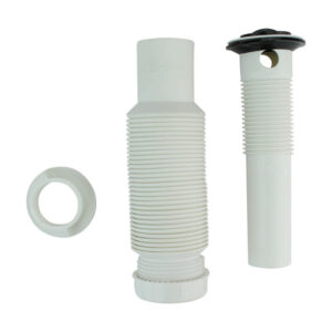 Cespol flexible lavabo con contra 1-1/4"