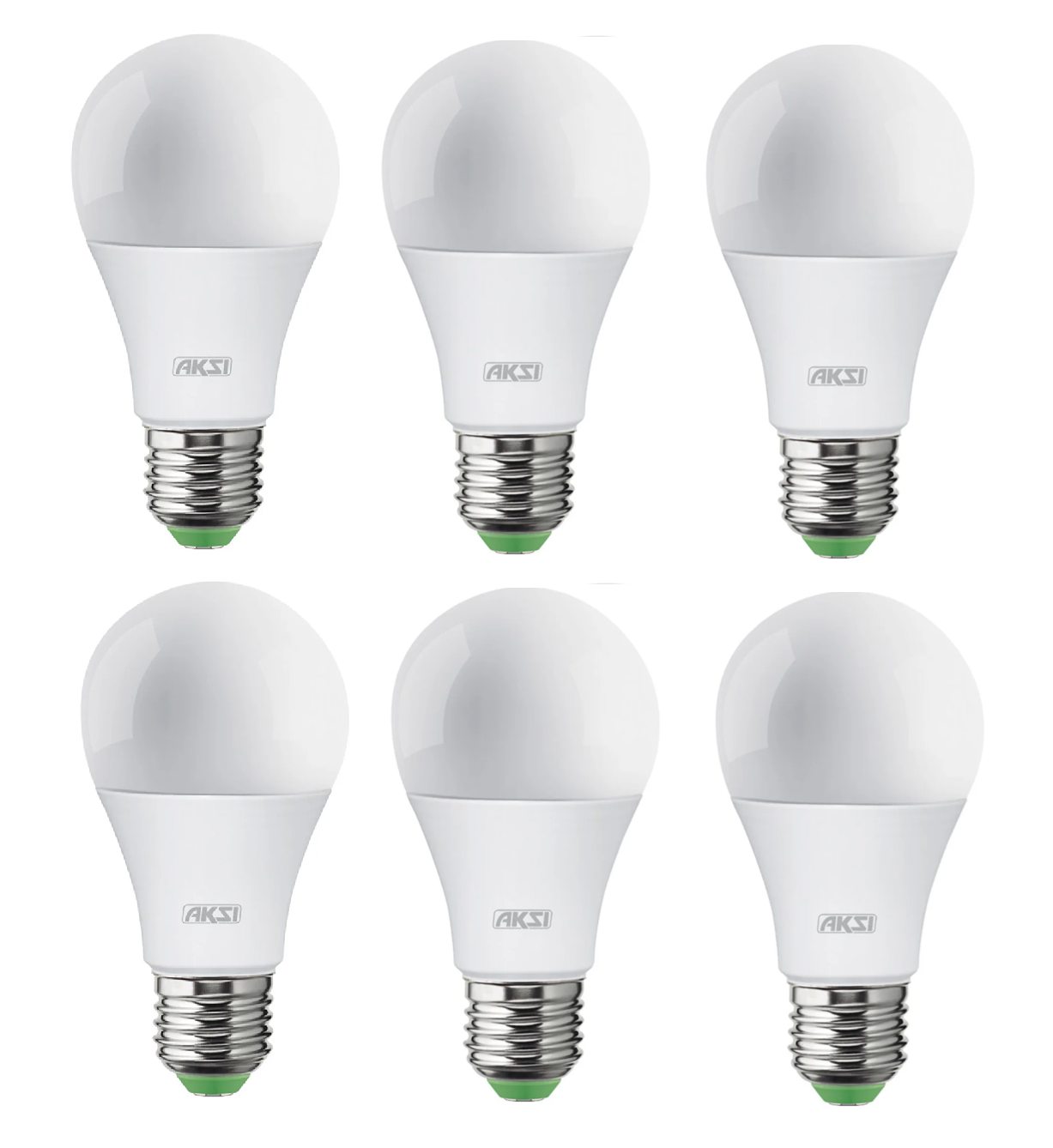 Pack de 6 Focos LED de 15w (100w) luz de dia Aksi