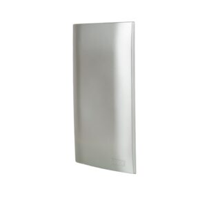 Tapa Placa ciega Color Plata