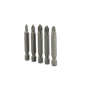 5 Piezas Puntas Cruz Phillips Combinadas de 2"