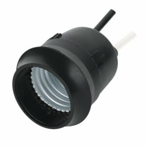 Portalampara con Cable socket de PVC para intemperie